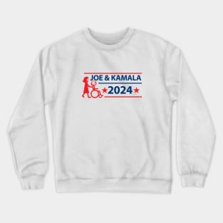 Joe and Kamala Humor 2024 Crewneck Sweatshirt